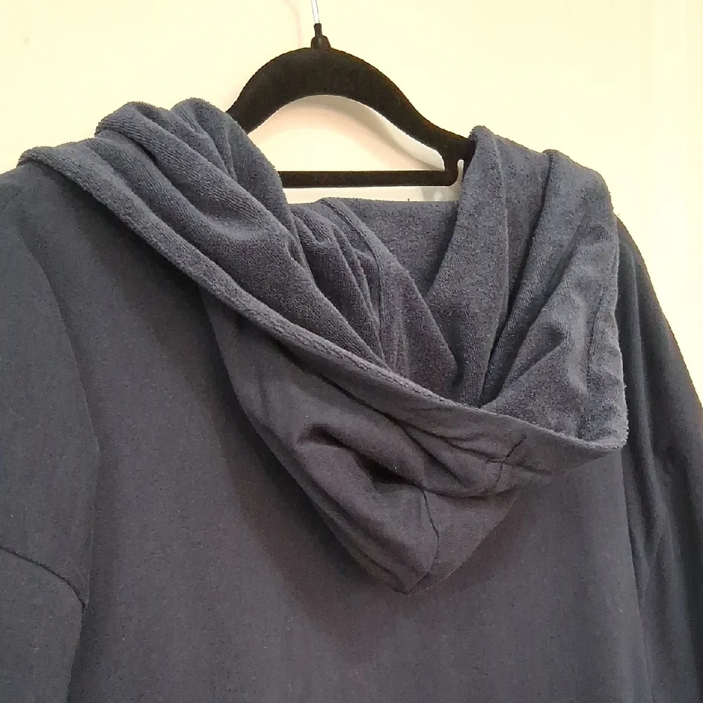 Men's Navy Robe - Picture 5 of 8